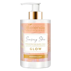Bielenda Professional Sensory Skin, koncentrat do dłoni i ciała, Glow, 300 ml