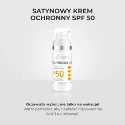 Bielenda Professional SupremeLab, satynowym krem ochronny SPF 50, 50 ml