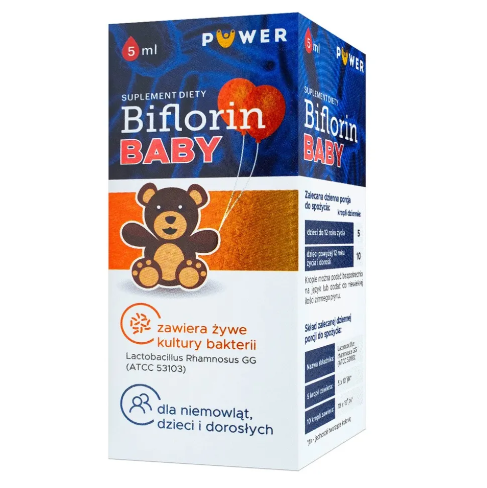 Biflorin LGG Baby, krople, 5 ml