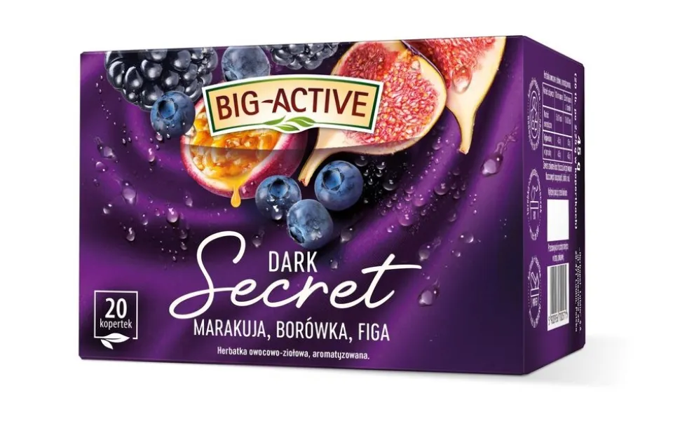 Big-Active Dark Secret, torebki, 20 szt.