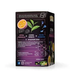 Big-Active, herbata czarna, Jeżyna & Marakuja, torebki, 20 szt.
