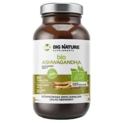 Big Nature Bio Ashwagandha, tabletki, 90 szt.
