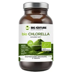 Big Nature Bio Chlorella, tabletki, 400 szt.