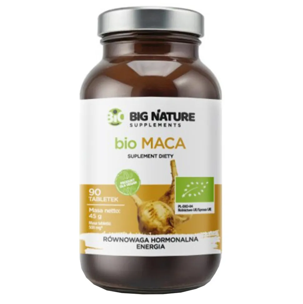 Big Nature Bio Maca, tabletki, 150 szt.