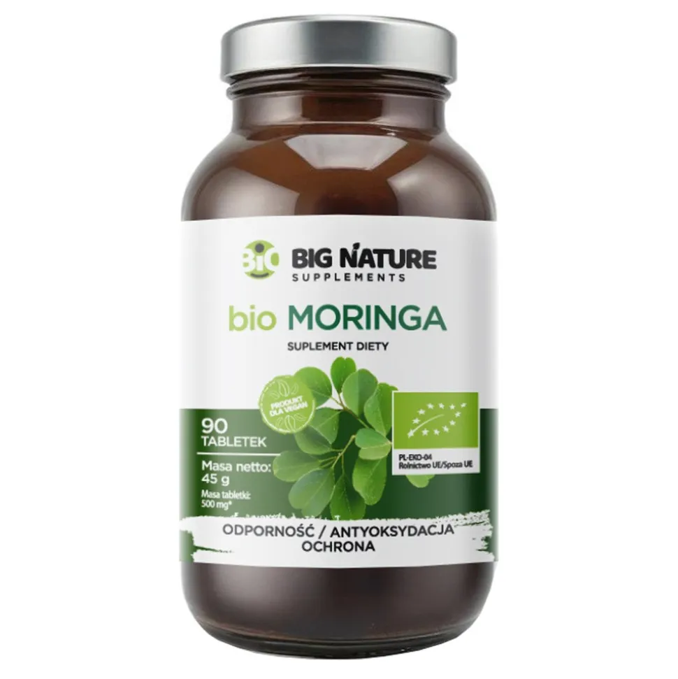 Big Nature Bio Moringa, tabletki, 90 szt.