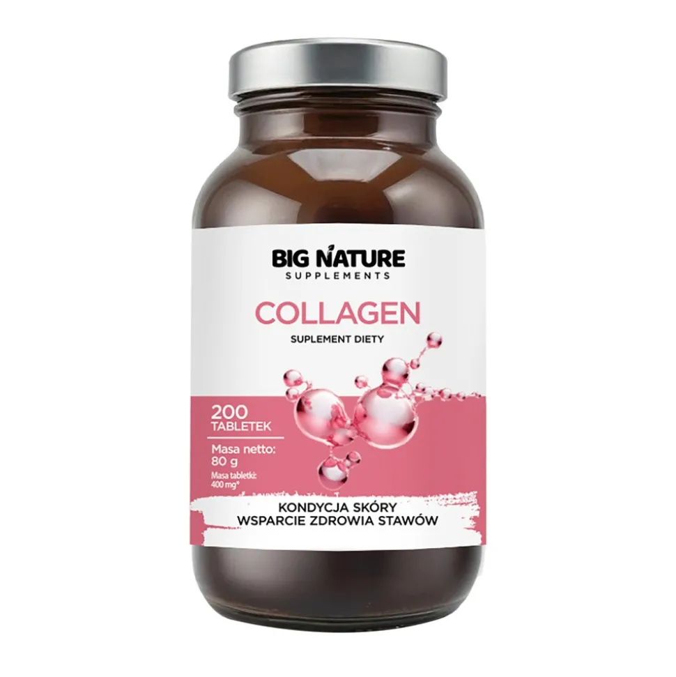 Big Nature Collagen, tabletki, 200 szt.