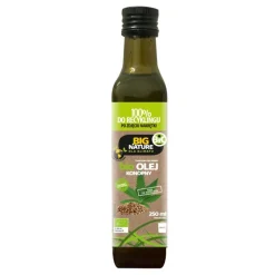 Big Nature Olej konopny tłoczony na zimno BIO, 250 ml