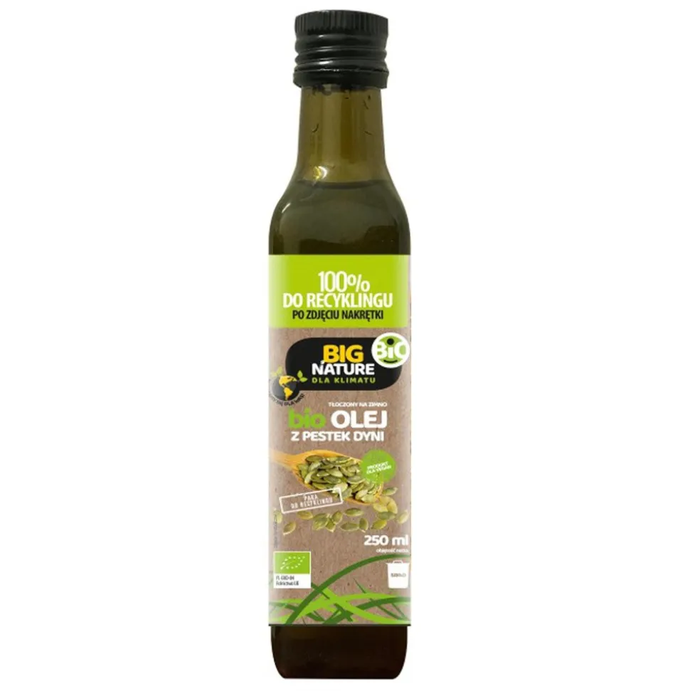 Big Nature Olej z pestek dyni Bio, 250 ml