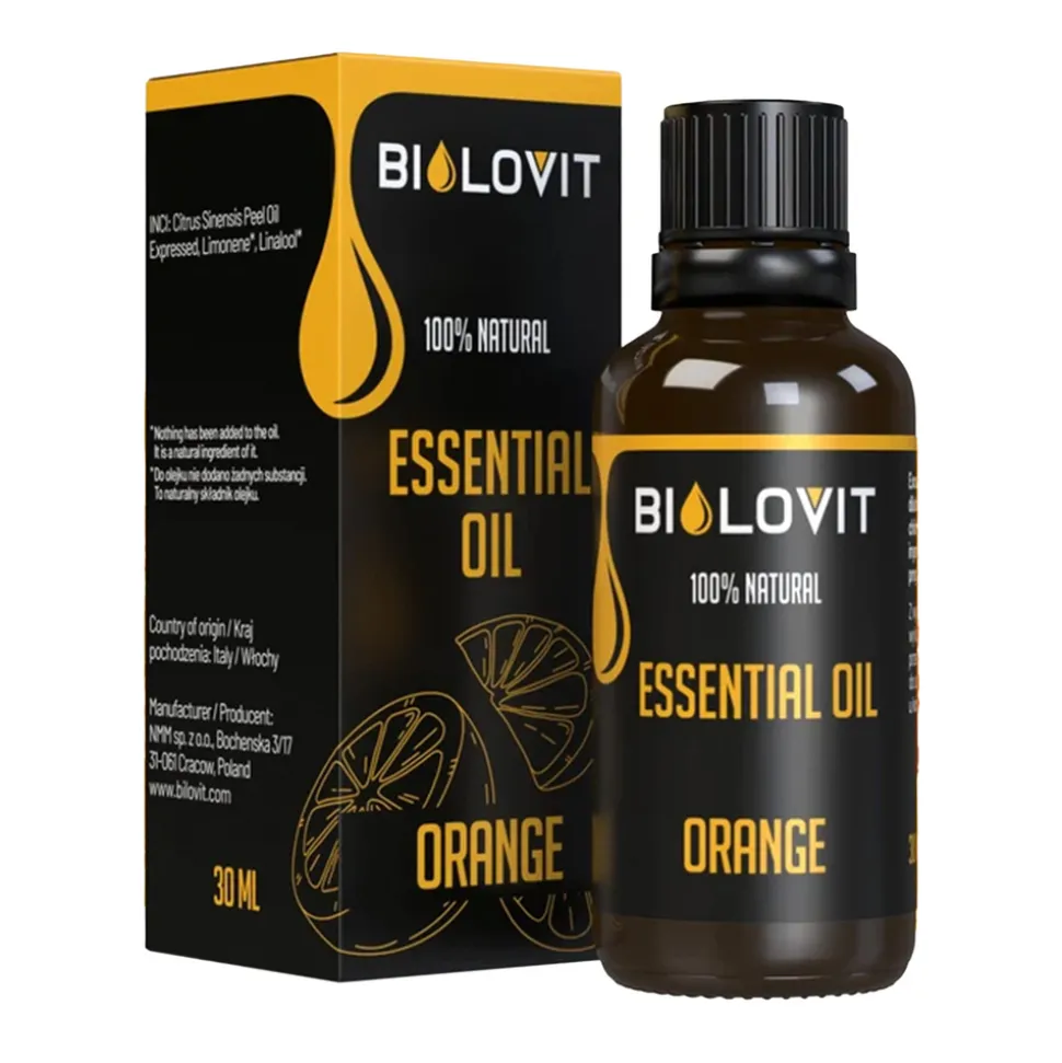 Bilovit, olejek eteryczny, Pomarańczowy, 30 ml