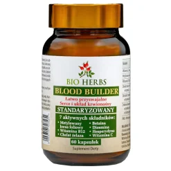 Bio Herbs Blood Builder, kapsułki, 60 szt.