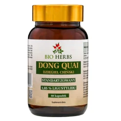 Bio Herbs Dong Quai Dzięgiel Chiński, kapsułki, 60 szt.