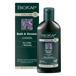 Biokap Belleza BIO, szampon i płyn pod prysznic, 200 ml