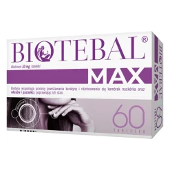 Biotebal Max, 10 mg, tabletki, 60 szt.