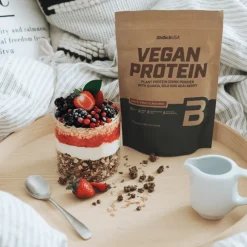 BioTech USA Vegan Protein, proszek, smak bananowy, 500 g