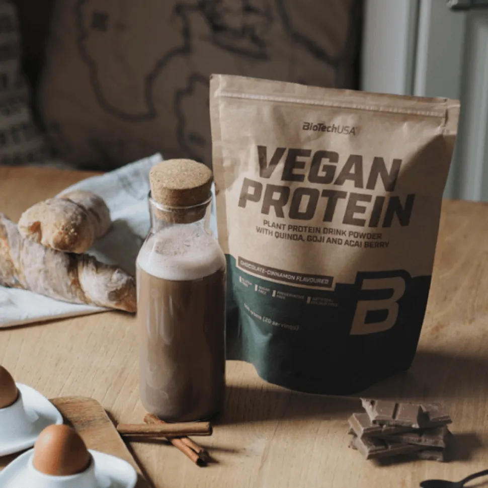 BioTech USA Vegan Protein, proszek, smak forest fruit, 2000 g