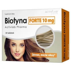 Biotyna Forte 10 mg Activlab Pharma, tabletki, 30 szt.