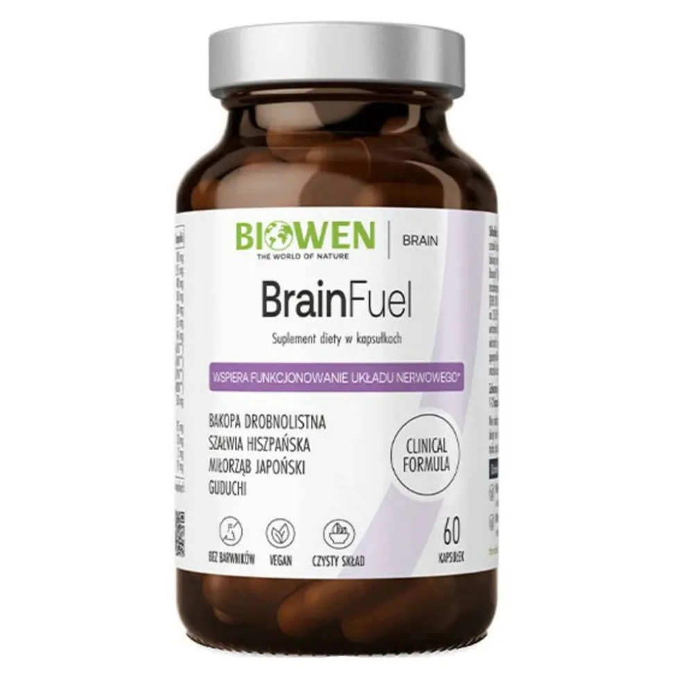 Biowen BrainFuel, kapsułki twarde, 60 szt.