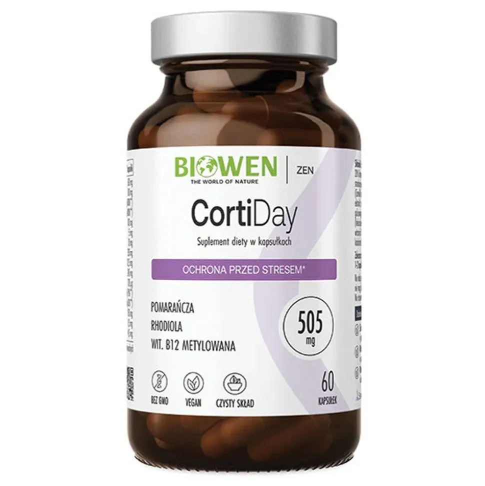 Biowen CortiDay, kapsułki twade, 60 szt.