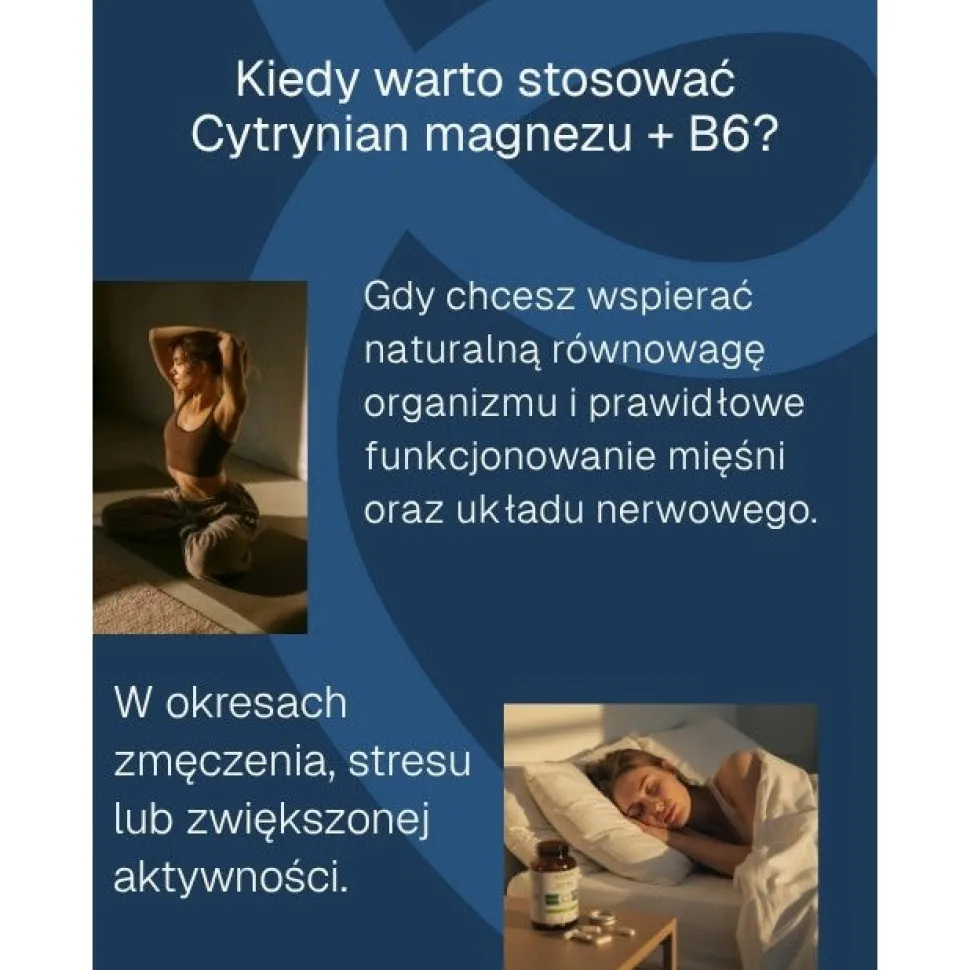 Biowen, Cytrynian magnezu + B6, kapsułki, 100 szt.