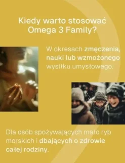 Biowen Omega 3 Family, kapsułki miękkie, 225 szt.