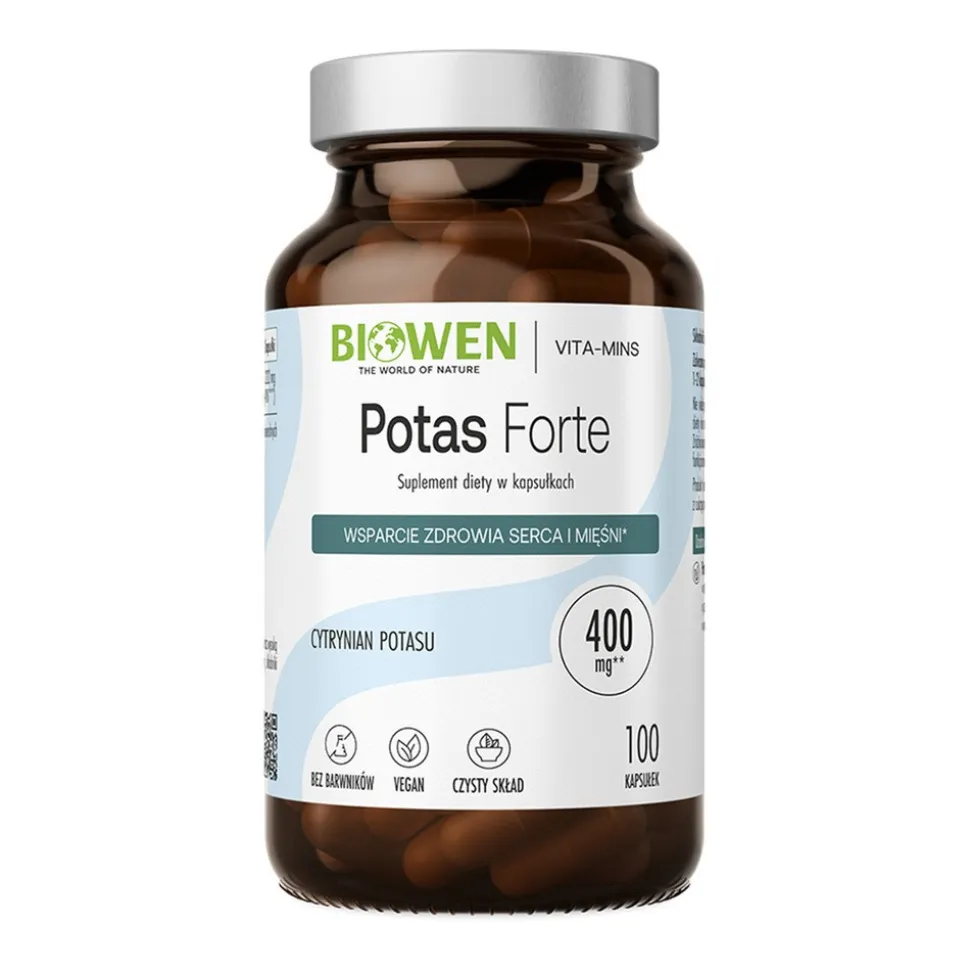 Biowen, Potas Forte, kapsułki, 100 szt.