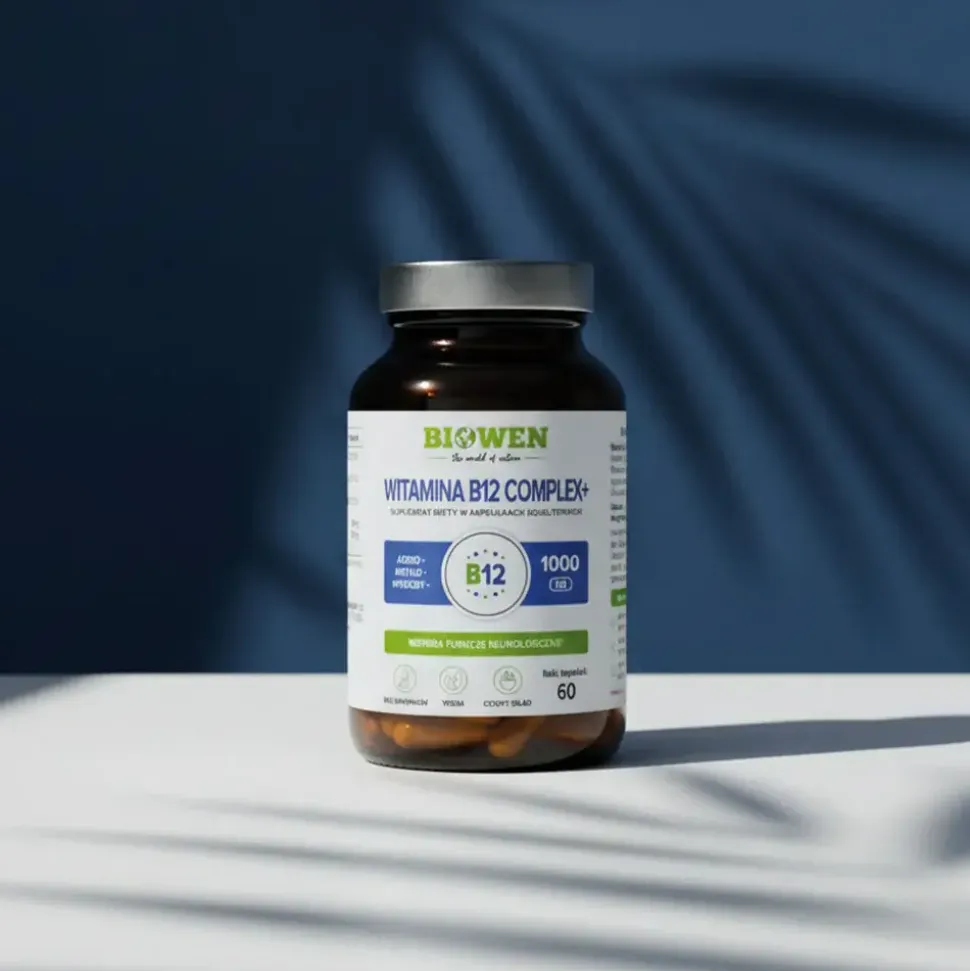Biowen Witamina B12 Complex+, kapsułki twarde, 60 szt.