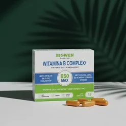 Biowen Witamina B complex+, kapsułki twarde, 15 szt.