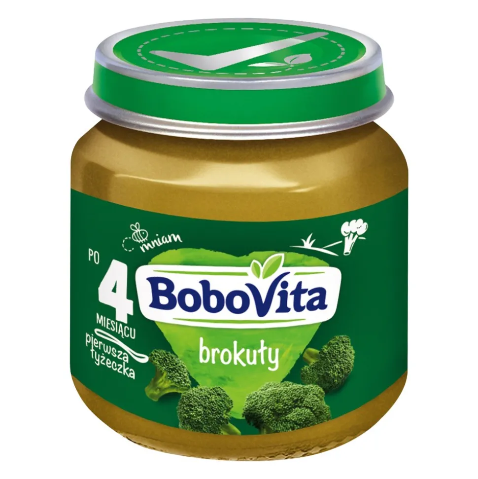 BoboVita, brokuły, 4 m+, 125 g