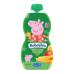 BoboVita, mus jabłko z mango i pomarańczą, mus, 6 m+, 100 g
