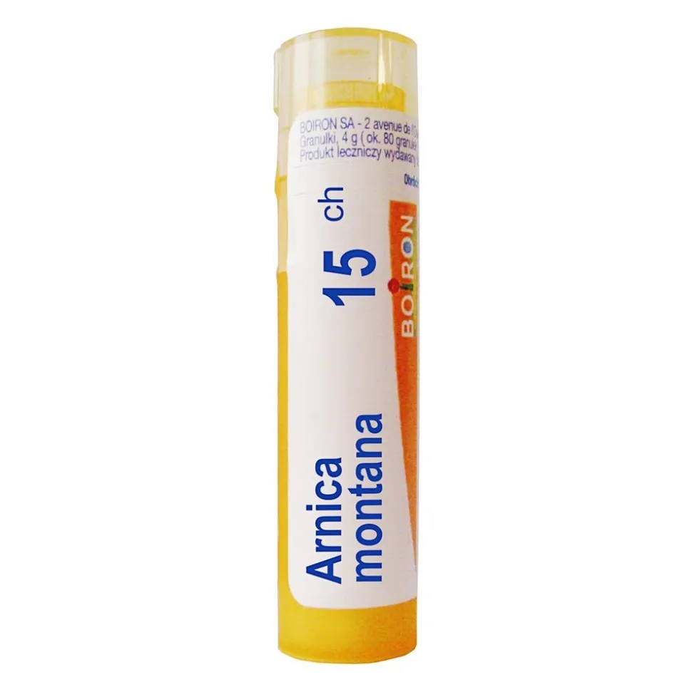Boiron Arnica montana, 15CH, granulki, 4 g