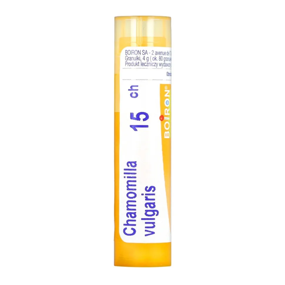 Boiron Chamomilla vulgaris, 15 CH, granulki, 4 g