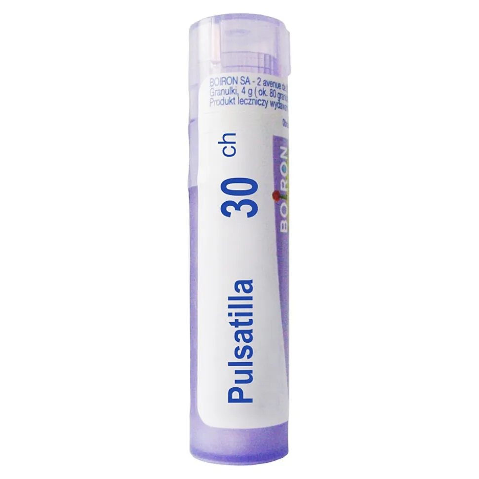 Boiron Pulsatilla, 30 CH, granulki, 4 g