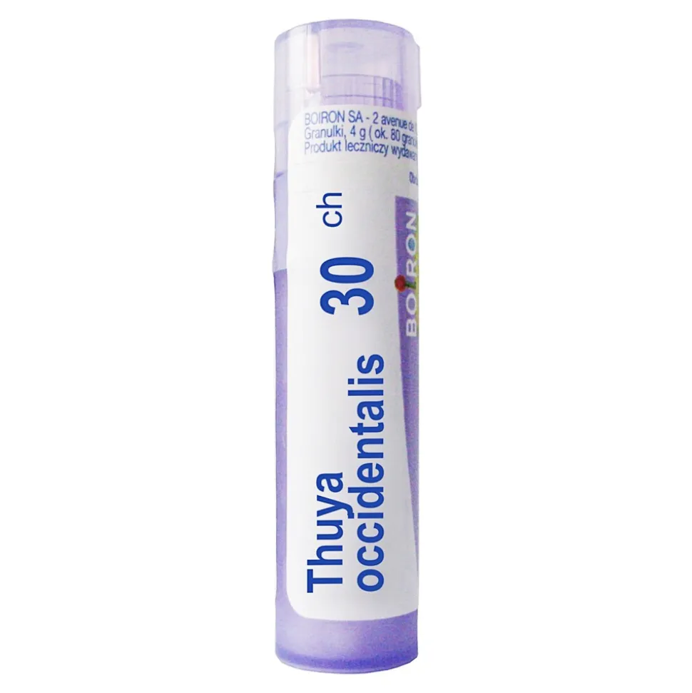 Boiron Thuya occidentalis, 30 CH, granulki, 4 g