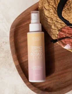 Bosko Cosmetics, lekki spray do włosów z termoochroną, 100 ml