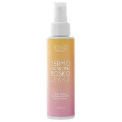 Bosko Cosmetics, lekki spray do włosów z termoochroną, 100 ml