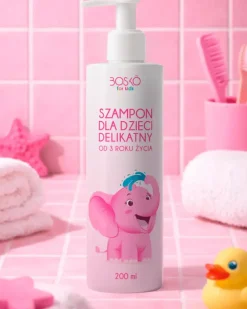 Bosko Cosmetics, szampon dla dzieci, delikatny od 3 roku życia, 200 ml