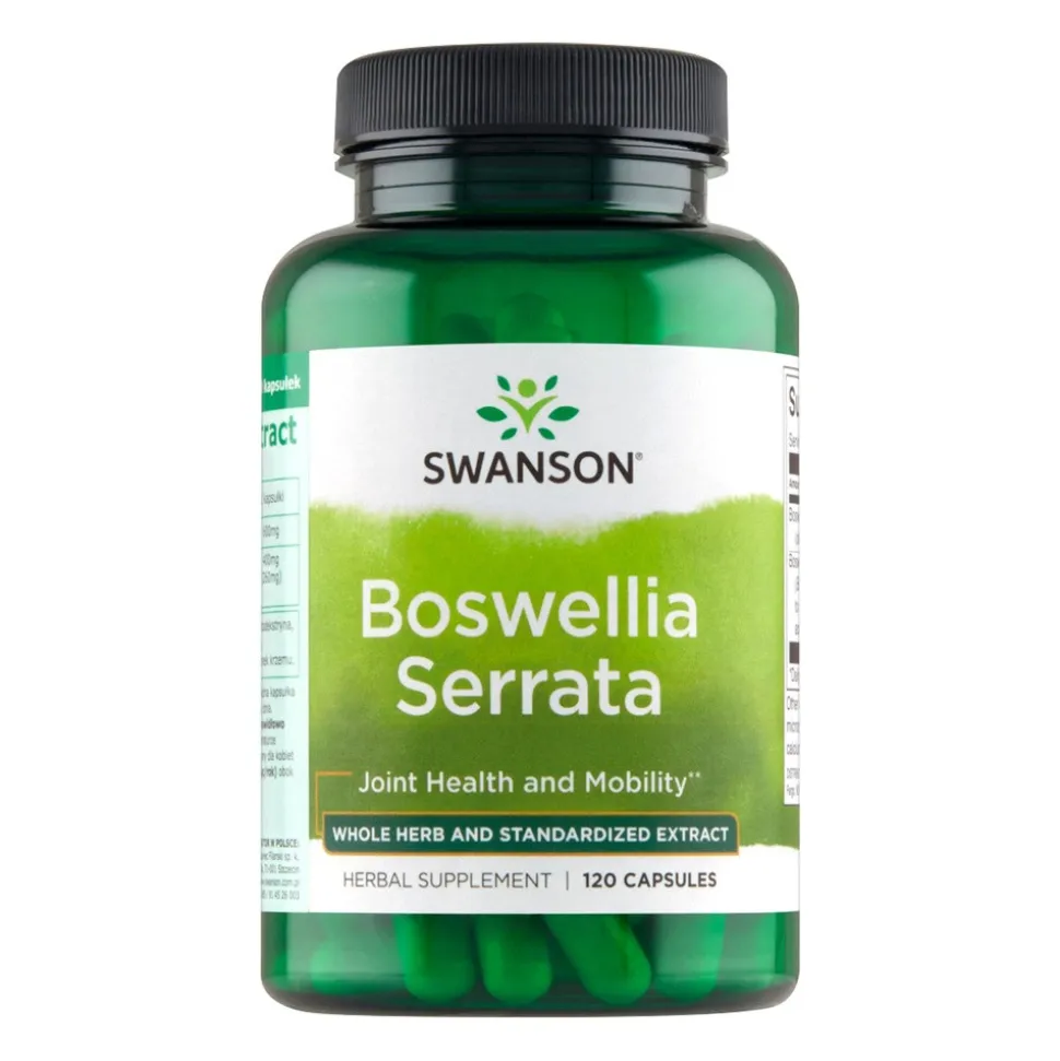 Boswellia Serrata extract, kapsułki, 120 szt.