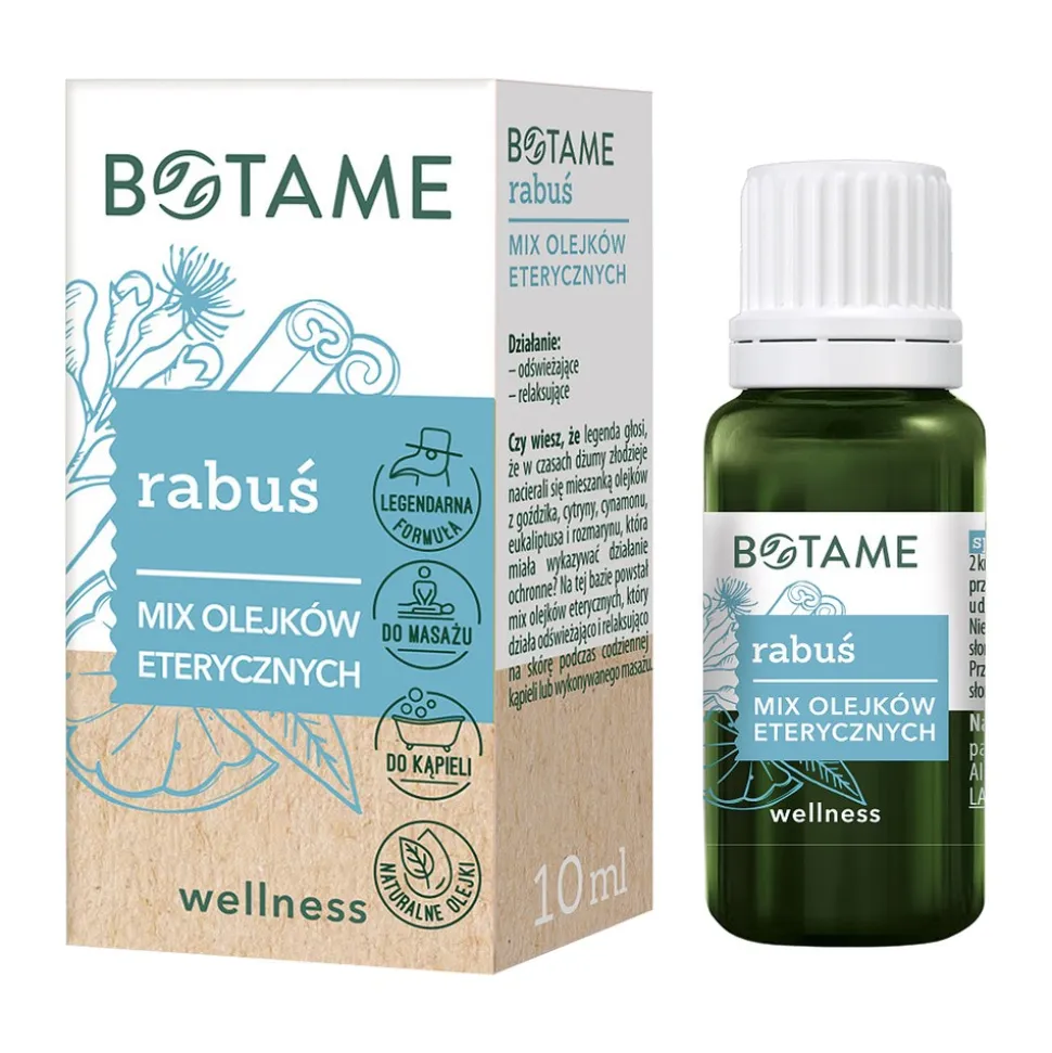 Botame Rabuś, mix olejków eterycznych, 10 ml