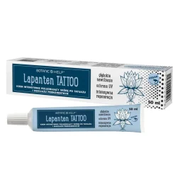 Botanic Help Lapanten Tattoo, krem pielęgnujący skórę po tatuażu i makijażu permanentnym, 50 ml