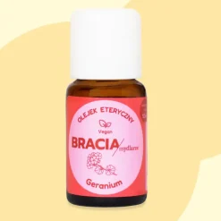 Bracia Mydlarze Olejek eteryczny geraniowy, krople, 10 ml