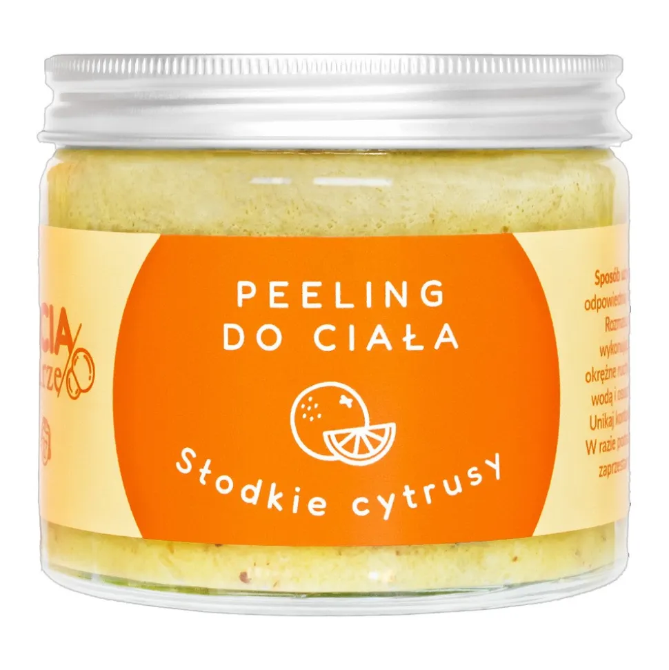 Bracia Mydlarze, peeling do ciała, Słodkie Cytrusy, 250 ml