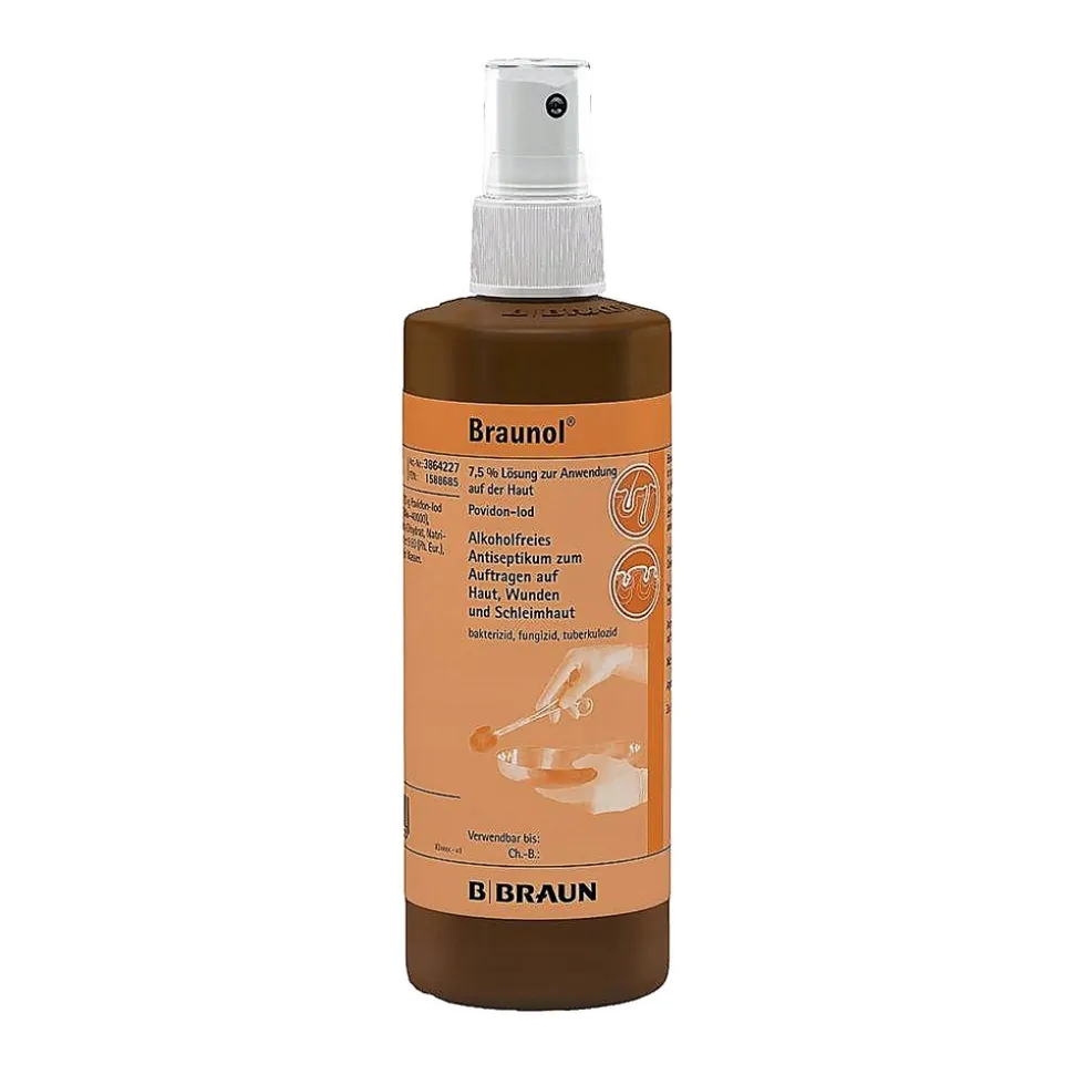 Braunol, 7,5%, roztwór na skórę, 250 ml