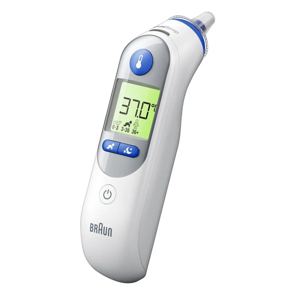 Braun Thermoscan 7+ (model IRT-6525), termometr do ucha, 1 szt.
