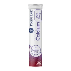 Calcium Duo Alergo + kwercetyna, tabletki musujące, bezsmakowe, 20 szt.