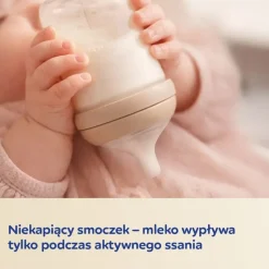 Canpol Babies, antykolkowy smoczek dwustrefowy Natural Shape, 0 m+, 2 szt.