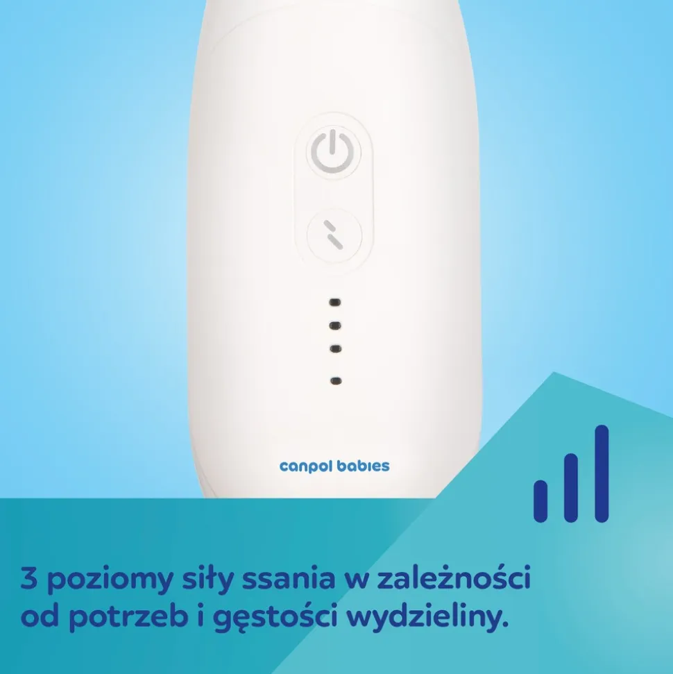 Canpol babies, aspirator, elektryczny do nosa, 1 szt.