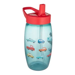 Canpol Babies, bidon ze składanym ustnikiem Samochody, 400 ml, 1 szt.