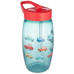 Canpol Babies, bidon ze składanym ustnikiem Samochody, 400 ml, 1 szt.