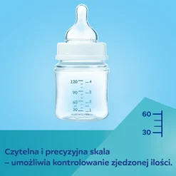 Canpol Babies EasyStart Gold, butelka antykolkowa, niebieska, 120 ml, 1 szt.