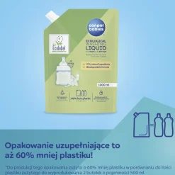 Canpol Babies, ekologiczny płyn do mycia butelek i smoczków, 1000 ml
